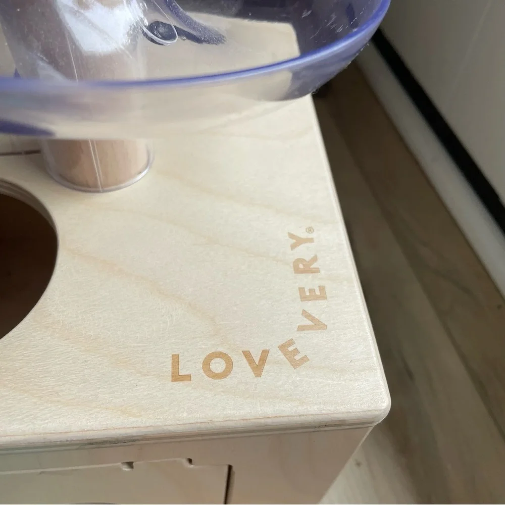 LOVEVERY Slide and Seek Ball Run with two balls